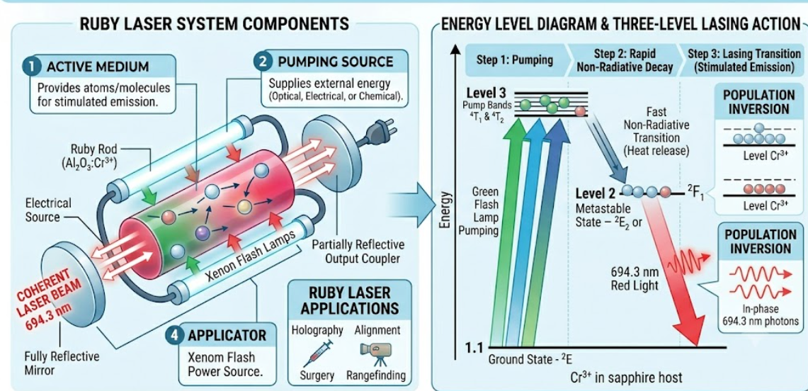 Ruby LASER Diagram